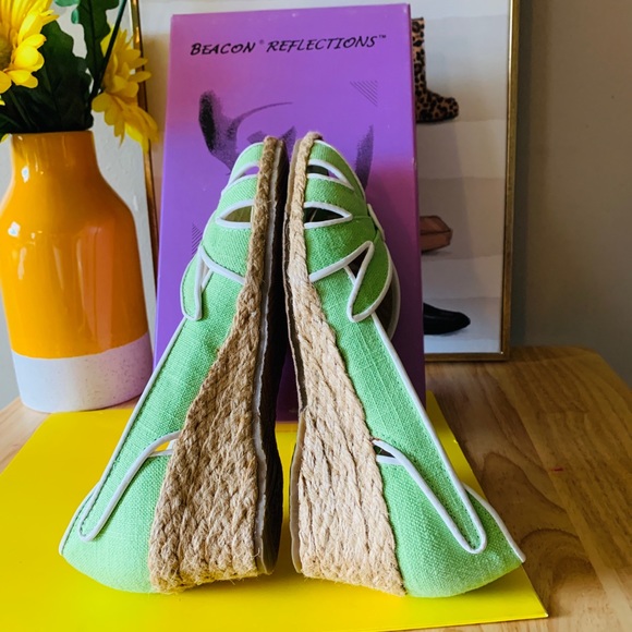 Beautiful Beacon  Reflections Wedge Shoes - Picture 2 of 11